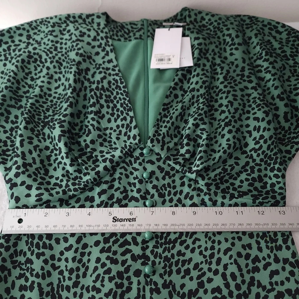 Equipment Rommily Animal Print Satin Dress - Picture 7 of 8